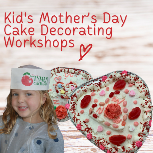 Kids Mother's Day Cake Decorating Workshop
