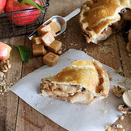 9" Caramel Apple Walnut Pie | Pickup Only