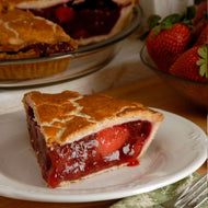 9" Strawberry Rhubarb Pie | Delivery Only